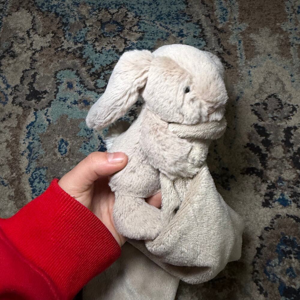 jelly cat bashful bunny blanket